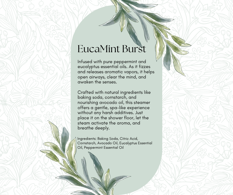 EucaMint Burst Steamer