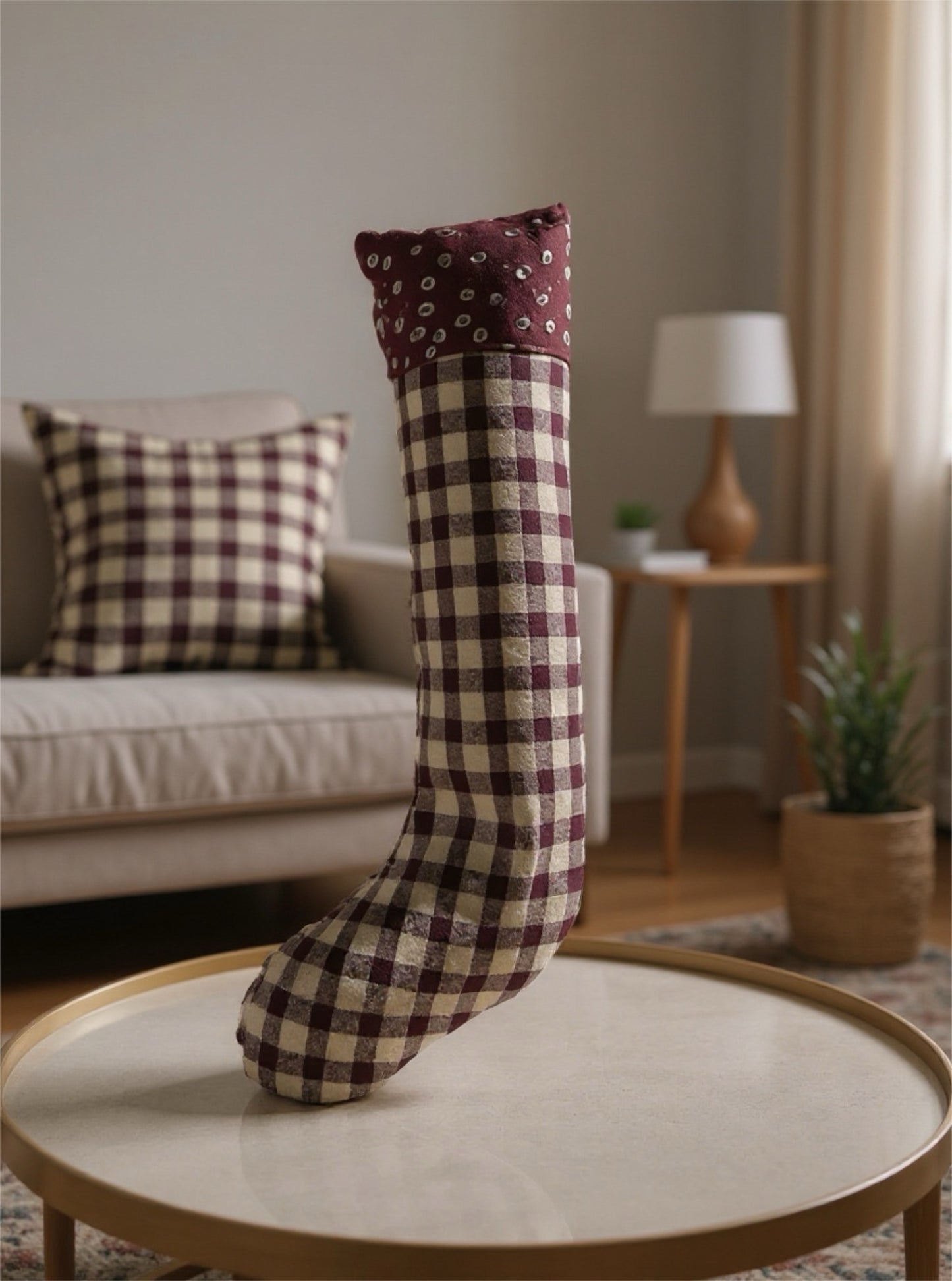 Mint & Meadow - BontaniHeat Holiday Stockings - Red