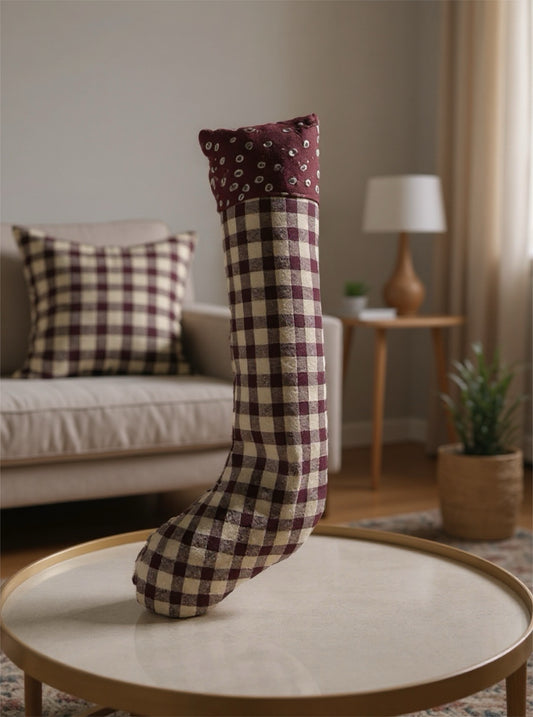 Mint & Meadow - BontaniHeat Holiday Stockings - Red