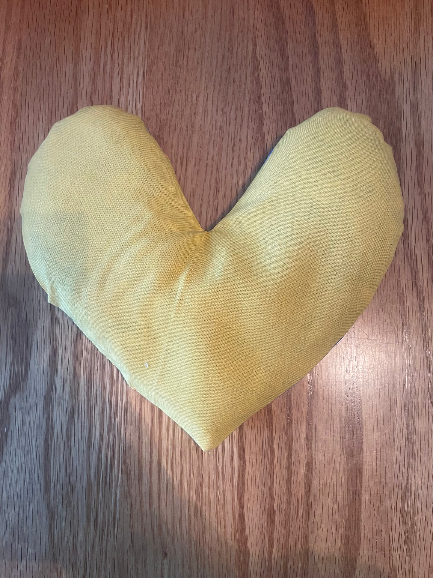 Small BotaniHeat Herbal Heart Eye Pillow Rainbow