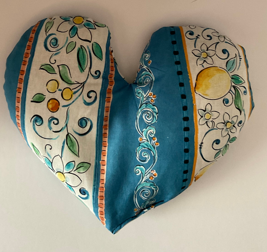 (BotaniHeat Herbal Heart Eye Pillow Floral