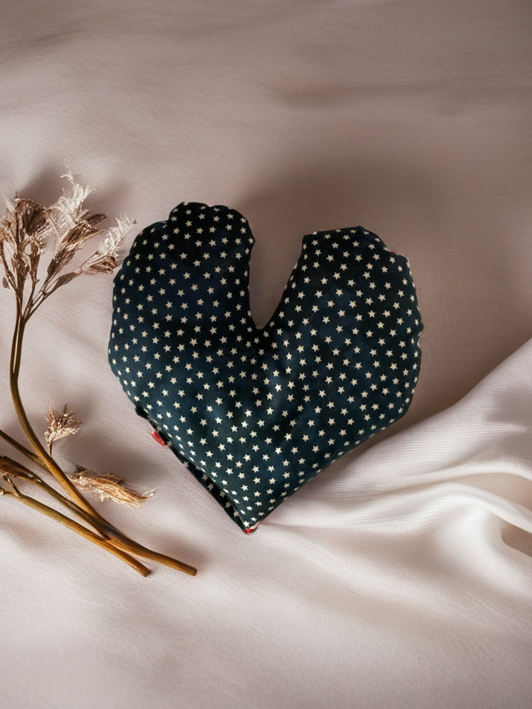 BotaniHeat Herbal Heart Eye Pillow Stars Stripes
