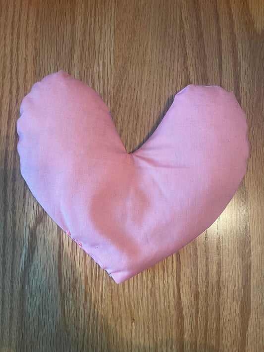BotaniHeat Herbal Heart Eye Pillow -Blue/Pink/Purple Stripe